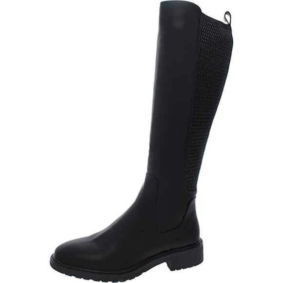 Kenneth Cole Reaction Womens Lionel Tall Knee-High Boots Black 5 M NEW - Picture 2 of 7